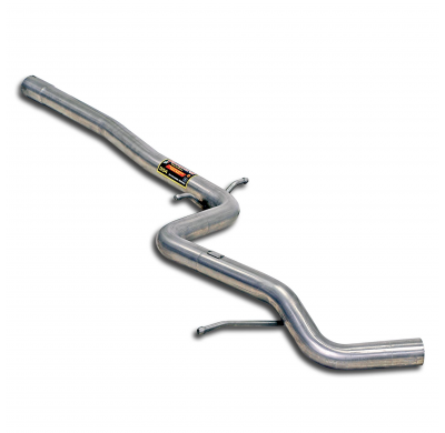 Tubo central 100%  Acero Inox (Reemplaza silencioso central OEM) 100% Stainless steel "Cat.-back" system - Full kit only VW SCIR