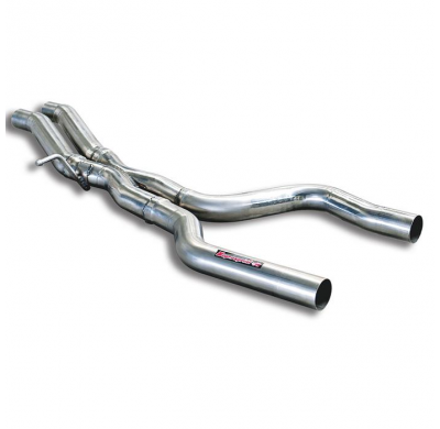 Kit tubos centrales "X-Pipe" (Reemplaza silencioso central OEM) ALTERNATIVA - PORSCHE 957 CAYENNE 3.6i V6 (290 CV) '07 -> '10 PO