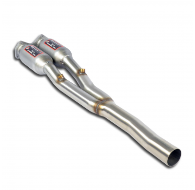 Silencioso trasero 100% Stainless steel system, Oversize 65mm VW GOLF IV R32 Silencioso trasero SIN HOMOLOGACION Supersprint Sus