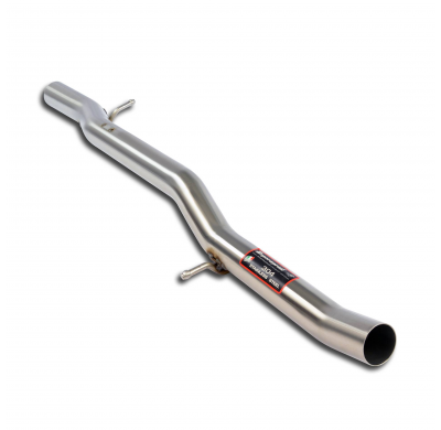 Tubo central  Sistema "Cat.-back" 100% de acero inoxidable, tamaño extragrande Ø65 mm VW NEW BEETLE RSi 3.2 VR6 4x4 (224 Hp) '00