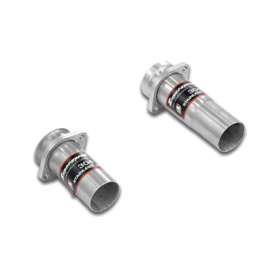 Kit tubos de conexión Sistema "Cat.-back" 100% de acero inoxidable - Solo kit completo MERCEDES W140 500 SE V8 '91 -> '92 Kit tu