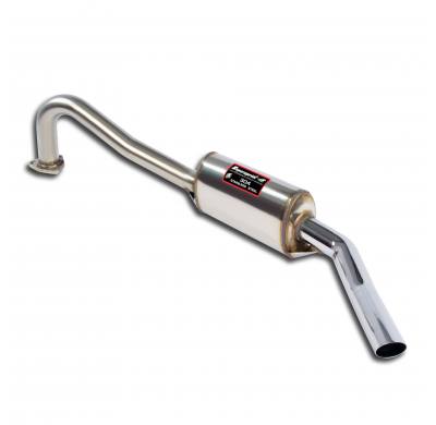 Rear exhaust Sistema 100% de acero inoxidable ALFA ROMEO 1750 / 2000 - All models (For 2.0 Twin Spark engine conversion) Rear ex