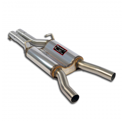 Silencioso central Sistema "Cat.-back" 100% de acero inoxidable AUDI S4 QUATTRO (Sedan + Avant) 4.2i V8 (344 CV) '03 -> '04 Sile