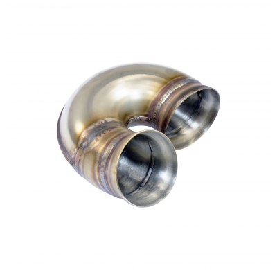 Tubo G (Eliminar el silenciador principal) Sistema de competición "CUP" 100% acero inoxidable Ø70 mm - Salida lateral derecha PO