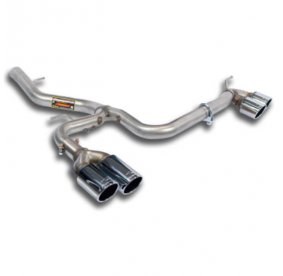 Tubos traseros Derecho-Izquierdo OO80 (Anula silenciosa) ALTERNATIVA - BMW E87 123d 2007 -> 2012 BMW E87 123d 2007 -> 2012 Tubos