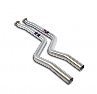 Kit tubos delanteros Derecho-Izquierdo (Reemplaza catalizador) Sistema 100% Acero Inox, 2 x Ø60mm Solo sistema completo BMW Z3 R