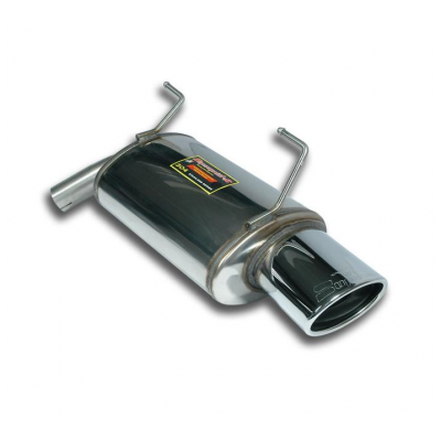 Silencioso trasero derecho 145x95 "Extremo inclinado" Sistema "Cat.-back" 100% de acero inoxidable HONDA S2000 (240 CV) '05->'08