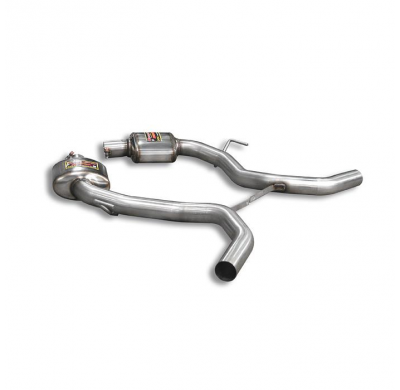 Escape Central Derecho-Izquierdo  - Mercedes R230 Sl 500 V8 (3v) '01 ->'05 Supersprint