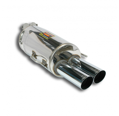 Silencioso trasero OO76 Sistema 100% de acero inoxidable BMW E34 530i Sedan/Touring (6 cyl.- M30) ' 87 -> ' 92 Silencioso traser