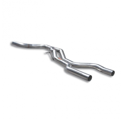 Kit Tubos Centrales (Reemplaza Escape Central Oem) - Vw Touareg 3.0 Tdi V6 '07 -> '09 Supersprint