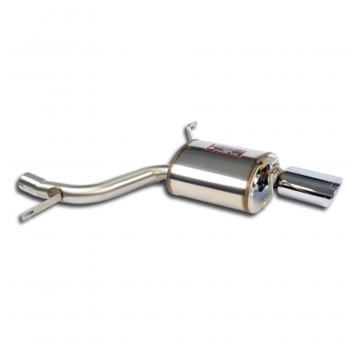 Silencioso trasero derecho 120x80 Sistema de competición 100% acero inoxidable, 2 x Ø60 mm MERCEDES R171 SLK 350 V6 (M272 - 305