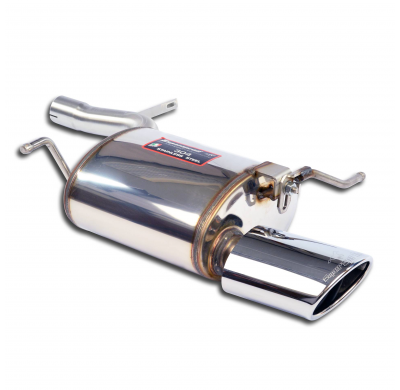 Silencioso trasero izquierdo 120x80 Sistema de competición 100% acero inoxidable, 2 x Ø60 mm MERCEDES R171 SLK 350 V6 (M272 - 27
