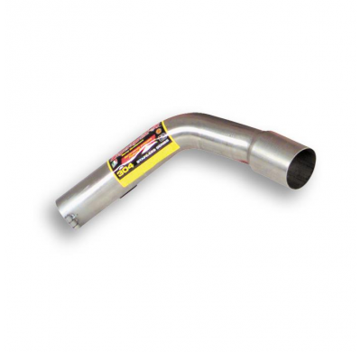 Tubo de conexión para silencioso central OEM ALTERNATIVA:Sistema 100% Acero Inox tamaño grande Ø 70mm LANCIA DELTA 2.0 HF Integr
