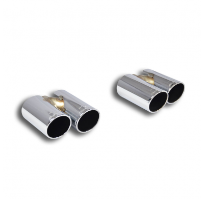 Kit colas de escape Derecha-Izquierda 4 salidas OO 80 Sistema de escape trasero "Cat.-back" 100% de acero inoxidable, derecho e