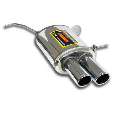 Silencioso trasero izquierdo OO90 ALTERNATIVA:Sistema 100% Acero Inox para colectores OEM BMW E63 Coupè M6 5.0i V10 '05 -> Silen