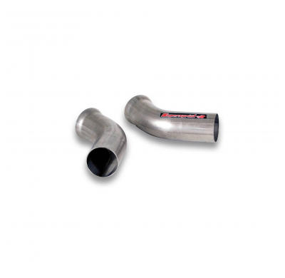 Kit de tubos de conexión para escape central OEM ALTERNATIVA: Sistema 100% Acero Inox para catalizador OEM + silenciador central