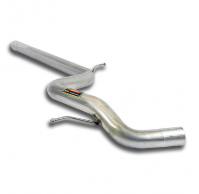 Tubo central Sistema 100% de acero inoxidable - Sobredimensionado Ø80 mm - Ø70 mm VW GOLF VIII GTI 2.0 TSI (245 CV - USA Model)