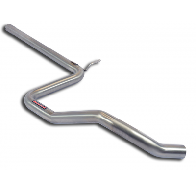 Tubo central(Replace OEM centre exhaust) Sistema "Cat.-back" 100% de acero inoxidable - Para modelos con suspensión trasera con