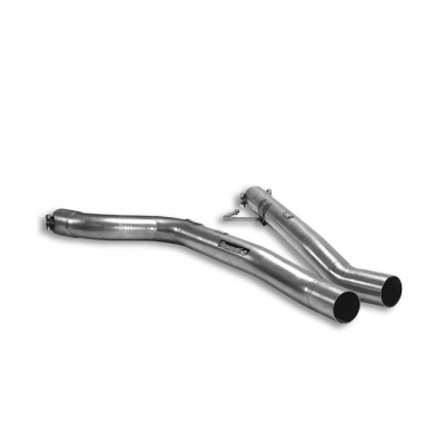 Kit Tubos Centrales Derecho-Izquierdo (Reemplaza Escape Central Oem) - Bmw E70 X5 4.8i V8 2006 -> 2010 Supersprint
