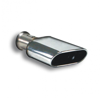 Cola De Escape Ovalada 145 X 75 - Audi Tt Mk2 Coupè/Roadster 1.8 Tfsi (160 Cv) '08 ->'14 Supersprint