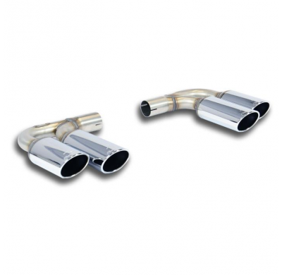 Colas De Escape Kit Derecho + Izquierdo 4 Salidas 90x70 - Audi Tt Mk2 Coupè/Roadster 1.8 Tfsi (160 Cv) '08 ->'14 Supersprint