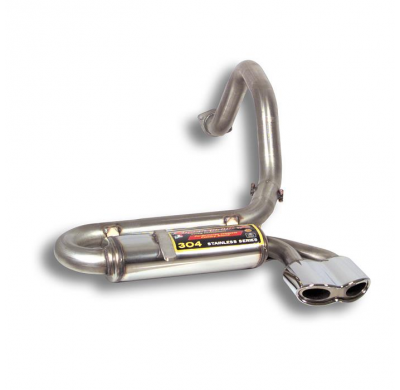 Escape Trasero Izquierdo Viper 185 X 70 - Corvette C5 5.7i V8 '01 -> '03 Supersprint