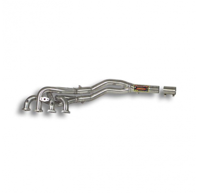 Colectores (Volante a La Izquierda) Acero Inox Para Catalizador Oem  - Bmw E46 318i (Sedan - Touring) (M43 - 1.9i) '98 -> '00 Su