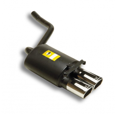 Escape Trasero Ovalado 95x75 - Mercedes W201 190 E 2.3 8v -> ' 91 Supersprint