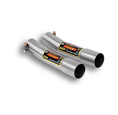 Kit Tubos De Conexión Para Escape Central Oem - Mercedes W210 E 430 V8 (Sedan) ' 96 -> ' 01 Supersprint