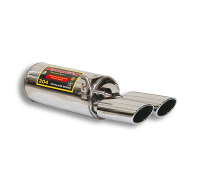 Escape Trasero Izquierdo 120 X 80  - Mercedes W220 S 430 '98 -> '05 Supersprint