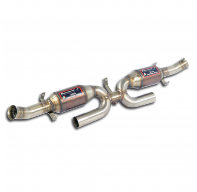 Tubo Derecho-Izquierdo "H-Pipe"+ Catalizador Metalico - Porsche 993 Carrera S (Coupè - Cabrio) 3.6i '95 ->'98 Supersprint