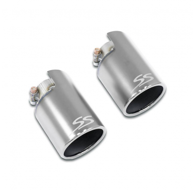Endpipe kit Right OO100 "Gun Metal Grey" ALTERNATIVA: - SISTEMA DE SILENCIADOR TRASERO PARA ESCAPE CENTRAL ORIGINAL - Solo kit c