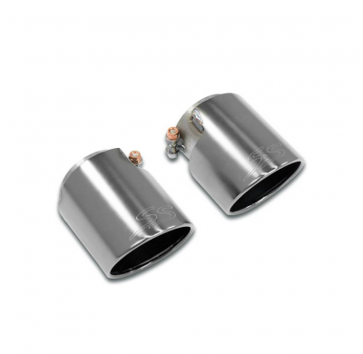 Cola de escape  OO100 "Gun Metal Grey" Sistema 100% Acero Inox "Cup" tamaño grande Ø80mm -> Ø76 mm con válvula Solo sistema comp