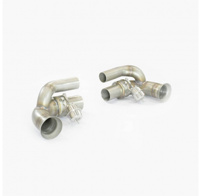 By-Pass Connecting pipes whit valves Sistema de colectores tipo "copa" 100% acero inoxidable + tubos de derivación. Elimina el s