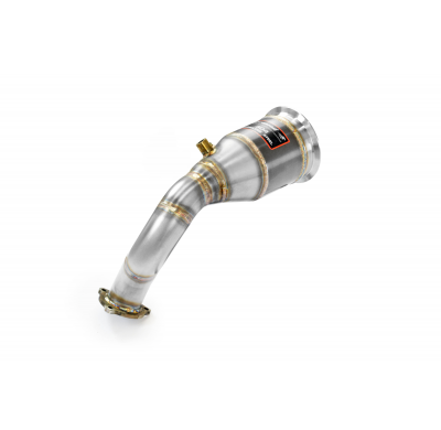 Downpipe derecho con catalizador metalico Kit de tubo de bajada 100% acero inoxidable PORSCHE 536 CAYENNE S Coupè 2.9L V6 (440 C
