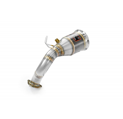 Downpipe derecho con catalizador metalico Kit de tubo de bajada 100% acero inoxidable PORSCHE 536 CAYENNE S Coupè 2.9L V6 (440 C