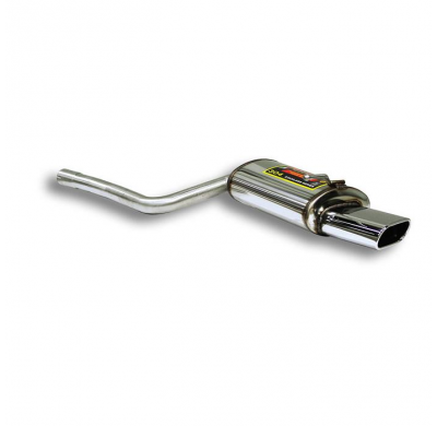 Escape Trasero Derecho Ovalado 145 X 75 - Audi A4 Quattro (Sedan + Avant) 1.9 Tdi (115 - 130 Cv) ' 01 -> '08 Supersprint