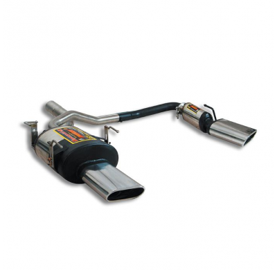 Escape Trasero "Power Loop" Derecho-Izquierdo Ovalado 145 X 75 - Bmw E60 520i (Sedan) '03 -> '04 Supersprint