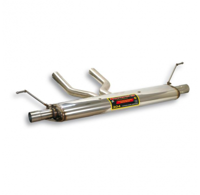 Escape Trasero Derecho + Izquierdo  - Porsche 957 Cayenne 3.6i V6 (290 Cv)  2007 -> 2010 Supersprint