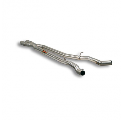 Kit Tubos Centrales Derecho-Izquierdo "X-Pipe" - Bmw E63 / E64 645i V8 '04 -> '05 Supersprint