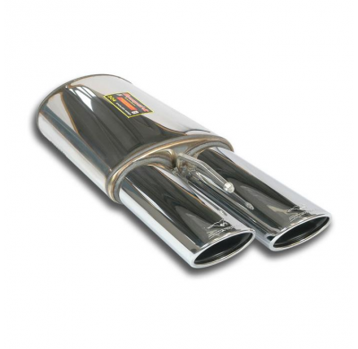 Escape Trasero Izquierdo 120x80 - Mercedes W221 S 350 4-Matic V6 (M272 - 272 Hp) '07 -> '13 Supersprint