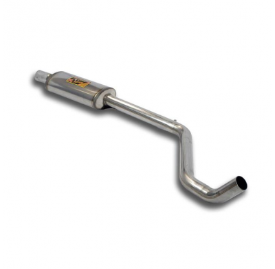 Escape Central Acero 409 - Fiat Panda 1.4i 16v (100 Cv) '04 -> Supersprint