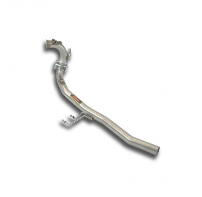 Turbo Downpipe Kit (Reemplaza Filtro Particulas Diesel)Con Tapones Para Los Racores De Presión Y Sensor O²  - Seat Altea Fr 2.0