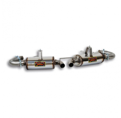 Escape Trasero Derecho + Izquierdo "Racing " - Porsche 986 Boxster S 3.2i (260 Cv)  ' 03 -> ' 04 Supersprint