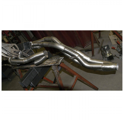 Tubos De Conexión  3->1 "Racing" - Audi A7 Sportback Quattro 3.0 Tfsi V6 (300 Cv) '11 -> '12 Supersprint