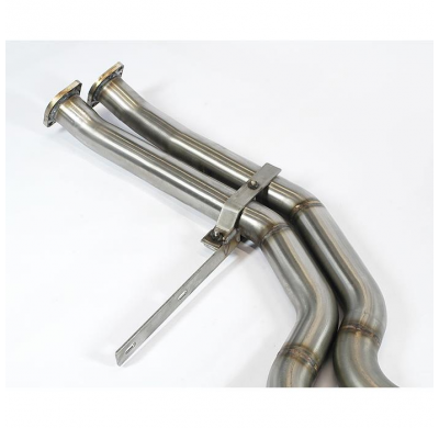 Escape Delantero Con Catalizador Metalico Derecho-Izquierdo  - Bmw E60 (Sedan) 535i Bi-Turbo (Modelo Usa - N54) '06 -> '09 S