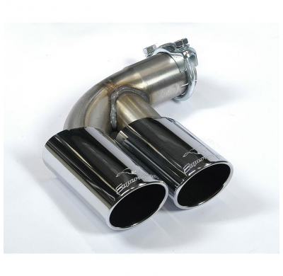 Tubo De Conexión + Tubo Trasero Oo80 (Anula Silencioso)  - Bmw F20 / F21 Lci 118d (B47 Engine - 150 Cv) 2014 -> Supersprint