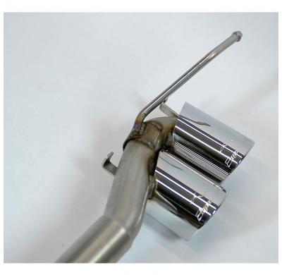 Escape Trasero Derecho-Izquierdo Oo80 "Power Loop" - Bmw Z4 Roadster 2.0i (4 Cyl.) '05 -> '09 Supersprint