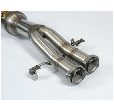 Front Pipe With Metallic Catalytic 100cpsi - Bentley Continental T "Sedanca Coupè" 6.75l V8 Turbo (420 Cv) '99 -> '03 Supersprin