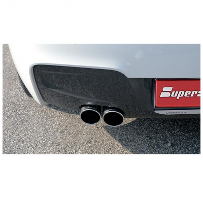 Tubo De Conexión + Tubo Trasero Oo80 (Anula Silencioso)  - Bmw F20 / F21 Lci 118d (B47 Engine - 150 Cv) 2014 -> Supersprint